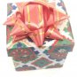 Gray Natural Smooth Stone Gemstone Silver Tone Ring Gift Box Included Christmas