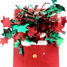 Red Stocking Garland Green Candy Cane Broach Pin Brooch Christmas Holiday