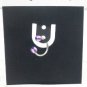 18 Gauge Horseshoe Blue Purple UV Acrylic Ball Lip Nose Body Piercing Jewelry
