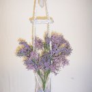 Hanging Clear Quartz Collage Vase