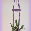 Small Amethyst Mosaic Pot Plant Hanger