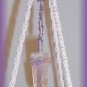 Hanging Amethyst Display Shelf (ecru)
