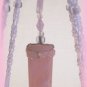 Hanging Rose Quartz Display Shelf