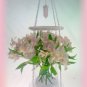 Hanging Rose Quartz Display Shelf