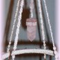 Natural & Rose Quartz Plant Hanger