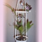 Austrian Crystal & Stained Glass Butterfly Plant Hanger