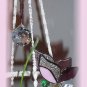Austrian Crystal & Stained Glass Butterfly Plant Hanger