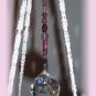 Austrian Crystal & Stained Glass Butterfly Plant Hanger