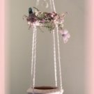 Austrian Crystal with Birds & Butterfly Plant Hanger