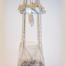 Hanging Jute and Shells Beta Fish Bowl