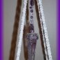 Hanging Amethyst Display Shelf