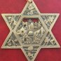 Gold Star of Magen David wallhanging Jerusalem old city