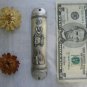 Pewter 5" 10cm mezuzah mezuza Jerusalem torah scroll