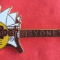 Stratocaster GUITAR Sydney Hard Rock Cafe PIN opera