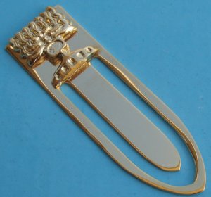 Superb Menorah Bookmark from Israel Judaica Jewish