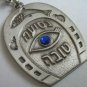 Safe journey keychain with evil eye protection kabbalah