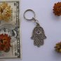 Lovely Hamsa Ring key chain keychain luck charm Judaica