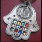 12 Tribes hoshen stones keychain Moses & breast plates Israel