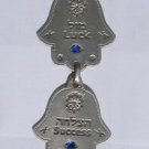 7 bless charm chain w/ hamsa evil eye judaica kabbalah