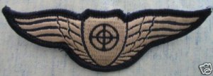 Israel Israeli army IDF Airforce gunner cloth wings