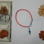5 RED STRING BRACELET CHARMS kabbalah evil eye Israel