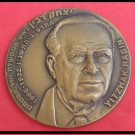 Yitzhak Rabin and Jerusalem peace Bronze Medal RARE