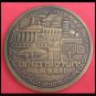 Yitzhak Rabin and Jerusalem peace Bronze Medal RARE