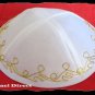 Satin embroidered Kippa Yarmulke Kipa Kippah skullcap
