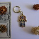Hamsa chai jewish keychain kabbalah charm from Israel