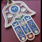 Hamsa chai jewish keychain kabbalah charm from Israel