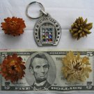 12 tribe shoe key ring w/ travel bless jewish kabbalah
