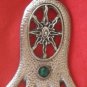 Exquisite hamsa wallhanging kabbalah Israel evil eye