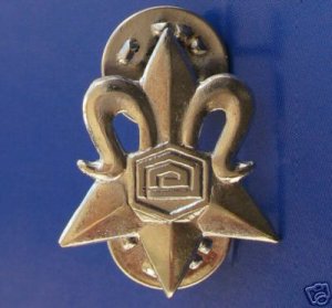 Israeli police intelligence badge