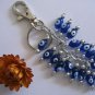 Evil eye protection key chain w beads kabbalah charm