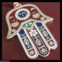 Cute little chai hamsa from Israel kabbalah evil eye
