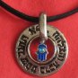 Hamsa kabbalah necklace from Israel luck charm amulet