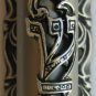 Ornamental pewter 5" mezuzah mezuza from Israel jewish