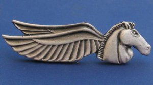 IDF Israel army intelligence unit pin horse cheval
