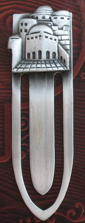 Superb Jerusalem old city Bookmark from Israel Jewish