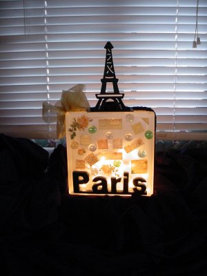 French Theme Nightlight