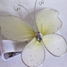 Sparkly Butterfly- Light Yellow