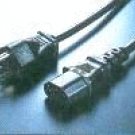 Computer And Monitor Power Cord Cable.