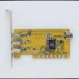 3 Ext + 1 int Port Fire Wire PCI Card