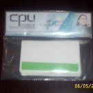 25 Green Utility Lables Stickers