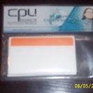 25 Orange Utility Lables Stickers