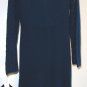 MADISON LEIGH Lapis Blue Knit Pointelle Empire Waist Women's Dress NWT NEW MSRP $78 Large