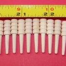 Cribbage Pegs wooden 10 piece bag CP1