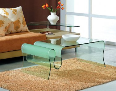 A062 Modern Glass Coffee Table