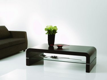 690 Modern Dark Oak Coffee Table
