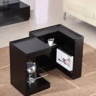 P205B Dark Oak End Table/ Mini Bar